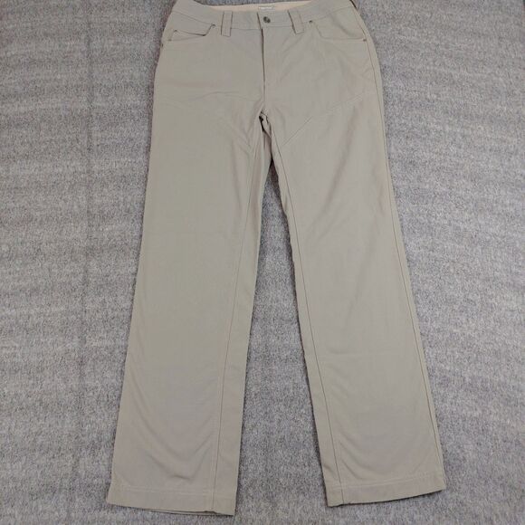 Marmot Men’s Size 32x32.5 Hiking Pants Green Flat Front Nylon Outdoor Active - Picture 3 of 9